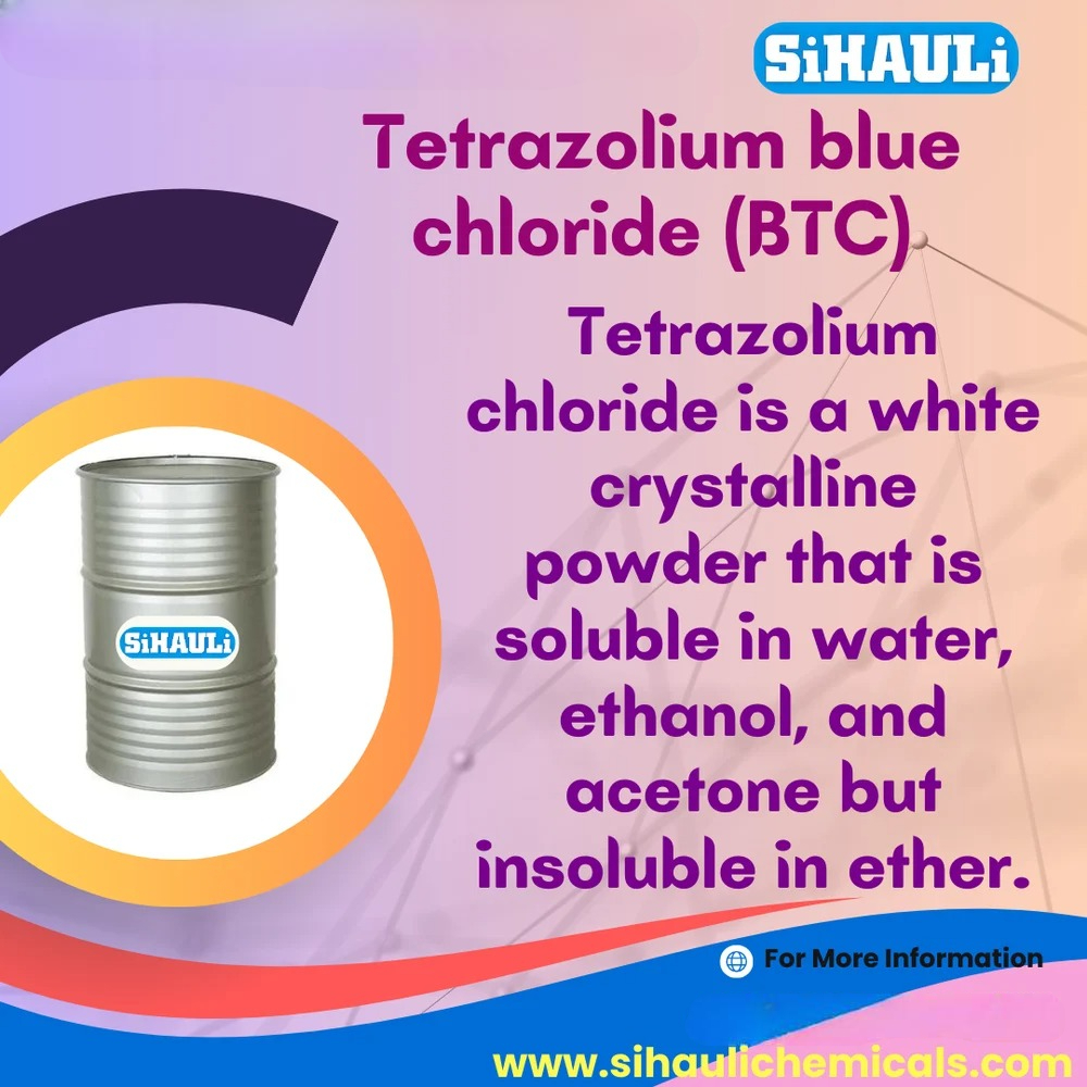 Tetrazolium blue chloride Manufacturers, Suppliers, Exporters From Vasai