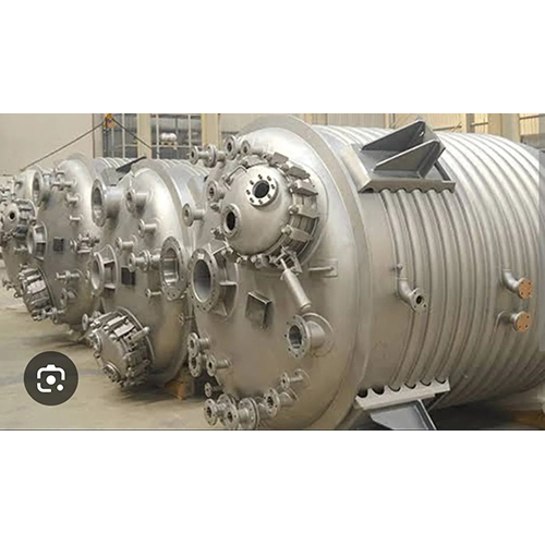 Stainless steel limpet coil reactor