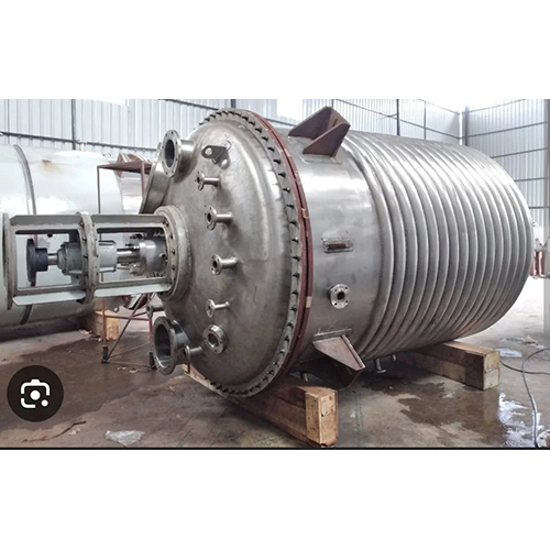 Stainless steel limpet coil reactor