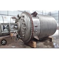 Stainless steel limpet coil reactor
