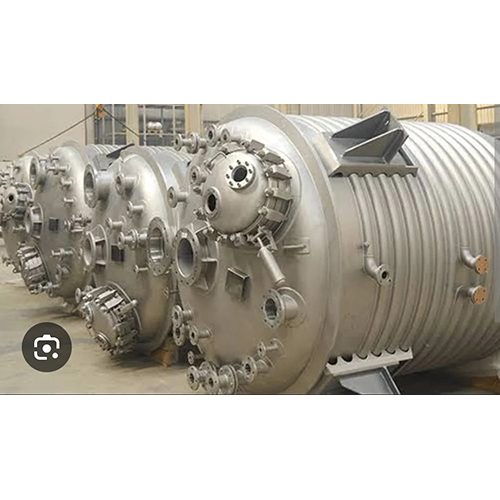 Stainless steel limpet coil reactor