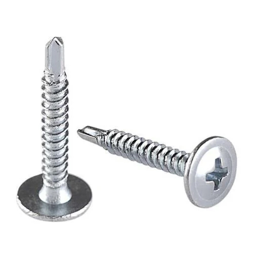 Mild Steel Truss Head Sds Screw - Color: Silver