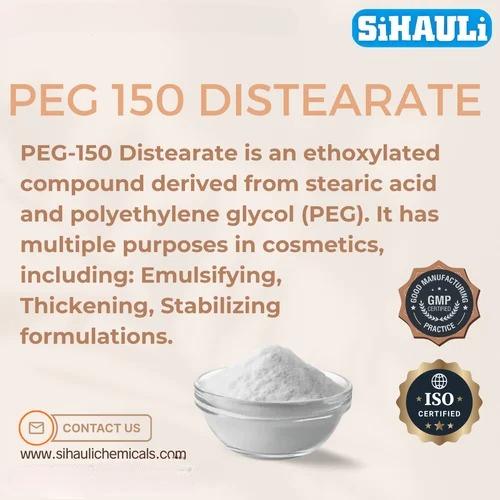 PEG 150 Distearate Manufacturers, Suppliers, Exporters From Vasai Mumbai