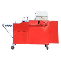 Orange Able Vet Automatic Cnc Steel Bar Stirrup Bender Chv-01 Pro (d6-8) With One Pay Off - Dimension (l*w*h): 1900 X 510 X 1400 Millimeter (mm)