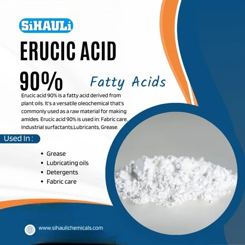 Erucic Acid 90% Manufacturers, Suppliers, Exporters From Vasai Mumbai India