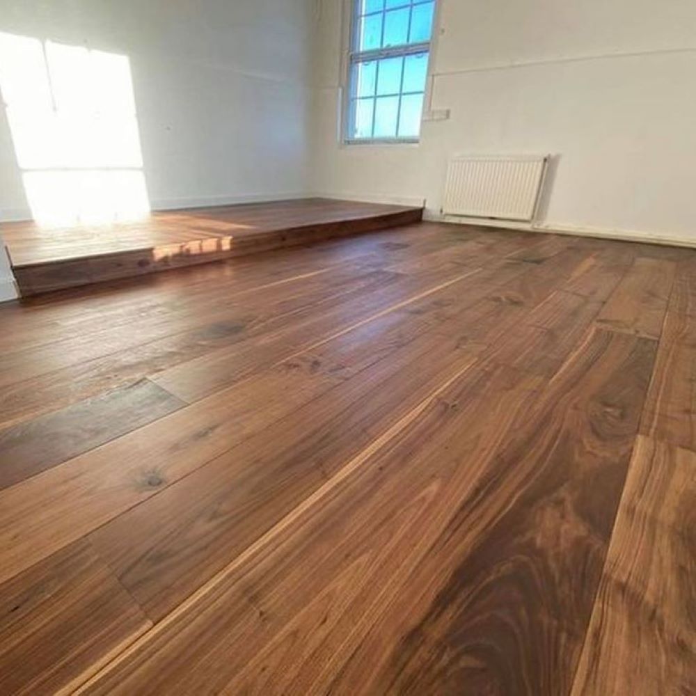 Engineered Wood Flooring - Color: Dark Brown