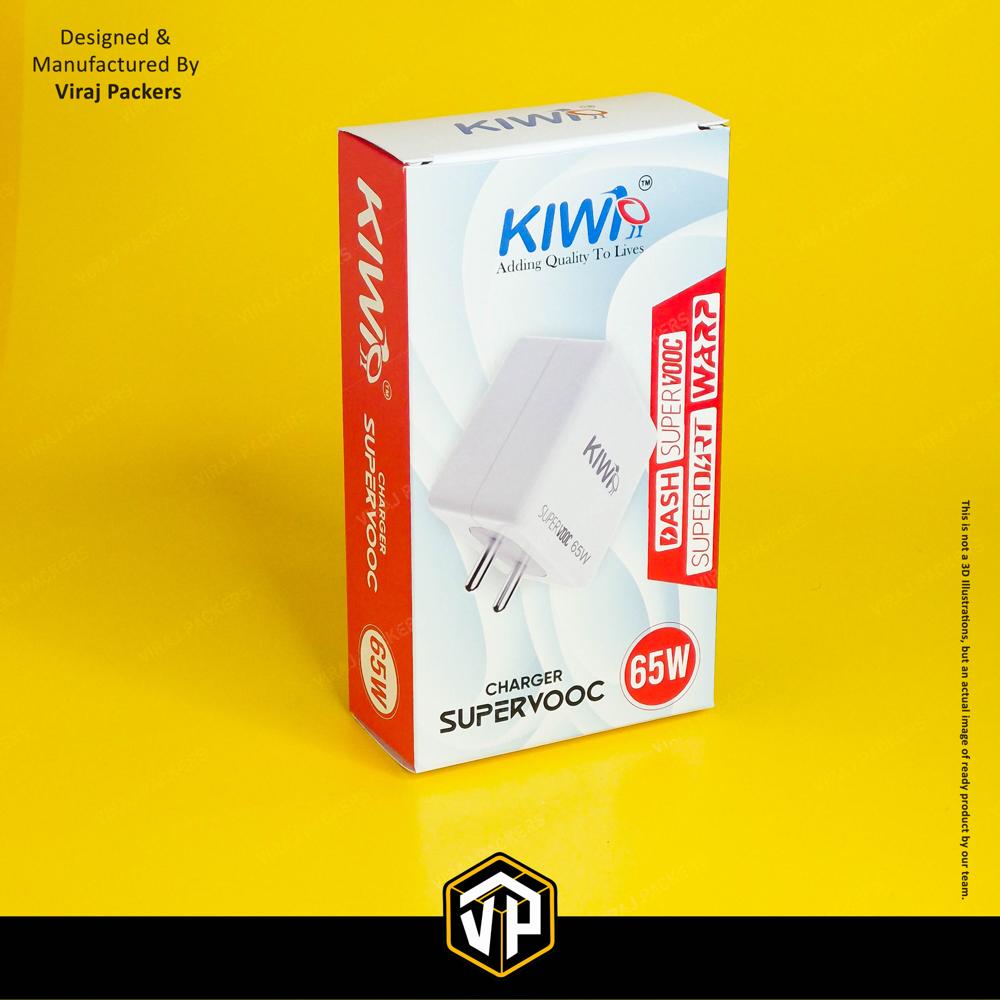 Charger Packaging Boxes - Finishing: Glossy Lamination