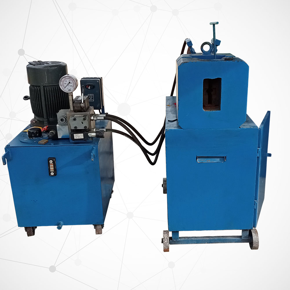 Rebar Cold Forging Machine - Color: Silver