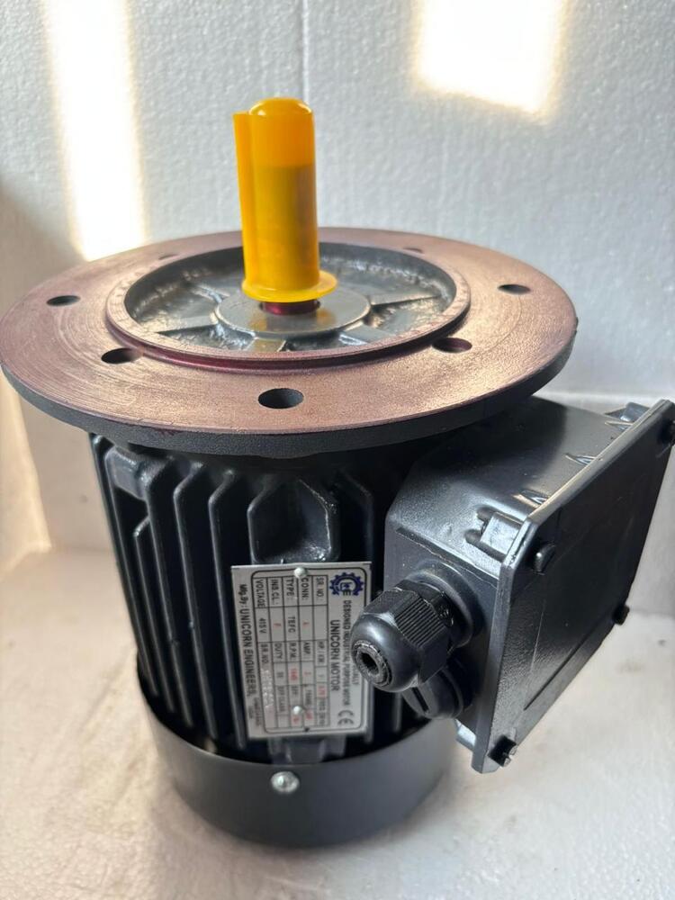 1 Hp Three Phase Motors - Color: Blue