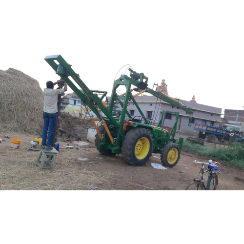 Tractor Pole Erection Machine