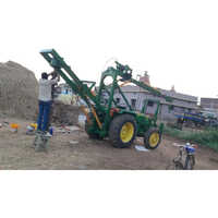 Tractor Pole Erection Machine