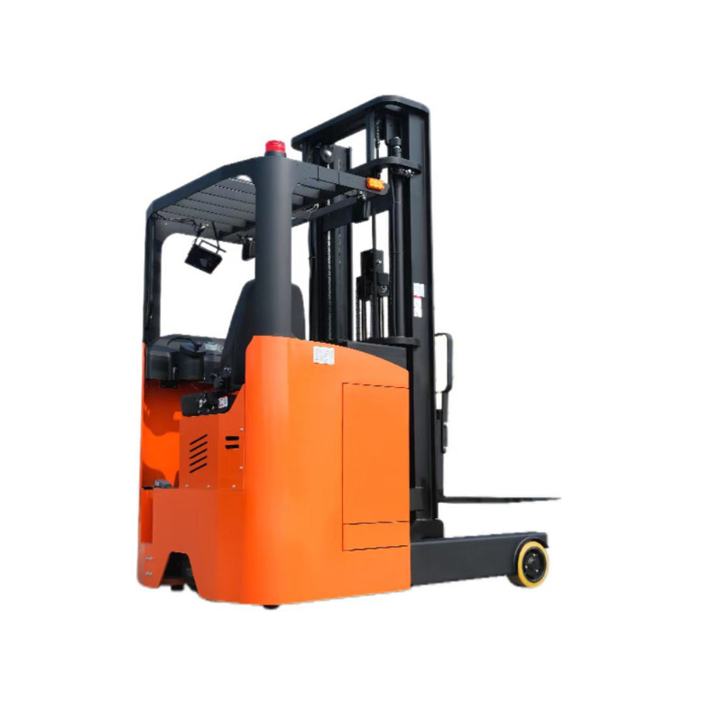 High Reach Forklift Stand-up Rider Forklift Truck With Side Shift For Warehouse