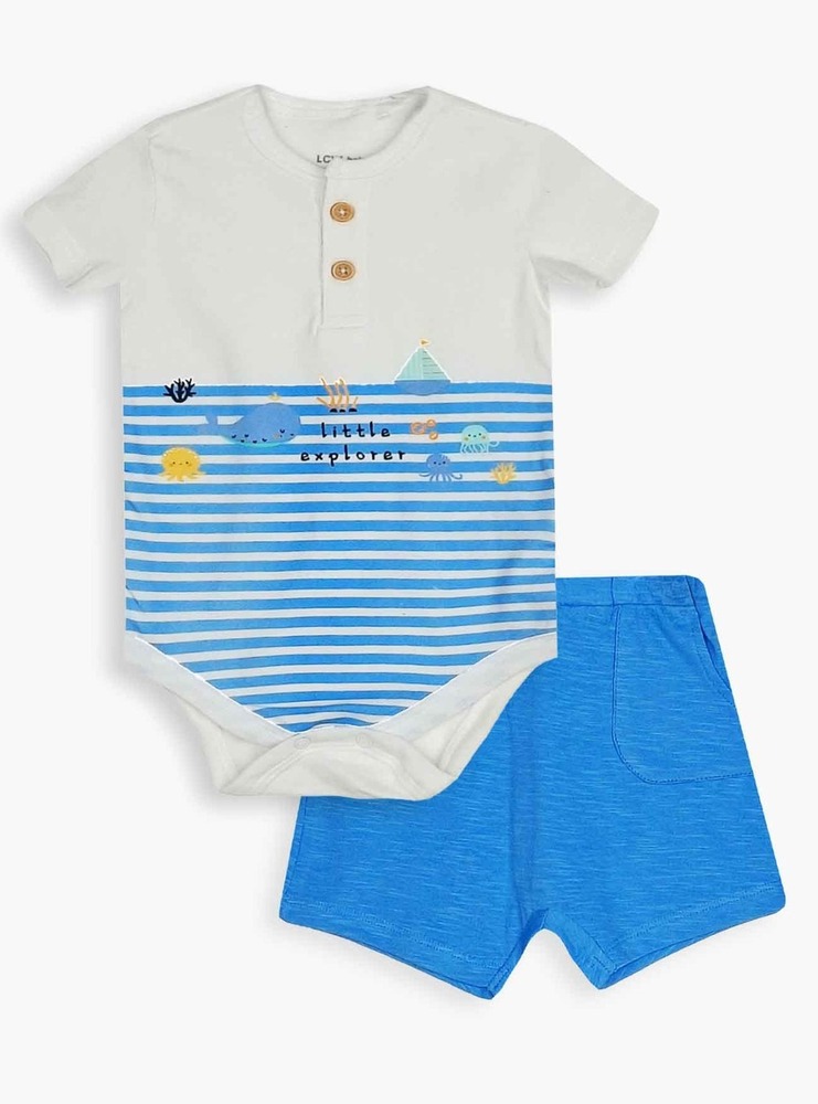 Baby Boys Printed 2 pcs Set