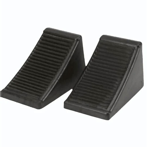 Durable Rubber Wheel Chocks for Vehicle Safety