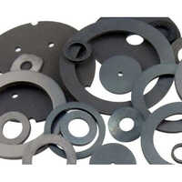 Nitrile Rubber Gaskets - 6.5 Mm Thickness, Black Color, 80 Shore A Hardness | Standard Size, Industrial Usage, Ring Gasket Shape