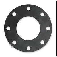 Neoprene Rubber Gaskets - 3.5 Mm Thickness, Black Color | Industrial Application, 90 Shore A Hardness, Ring Gasket Shape, Standard Size