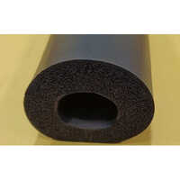 Sponge Rubber Gasket - Industrial, Round Shape, 10 Mm Thickness, Black Color | Hardness 85 Shore A, Max Temperature 250 Degree C