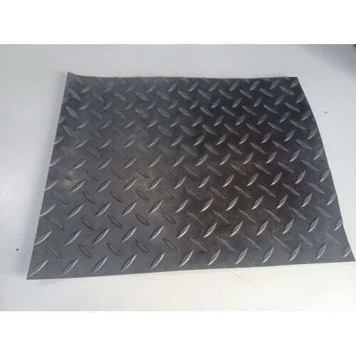 Safety Rubber Mats - Color: Black