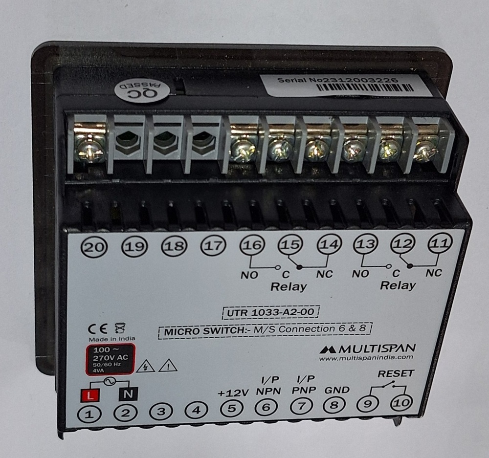 Multispan Utt1033 - Color: Grey/black