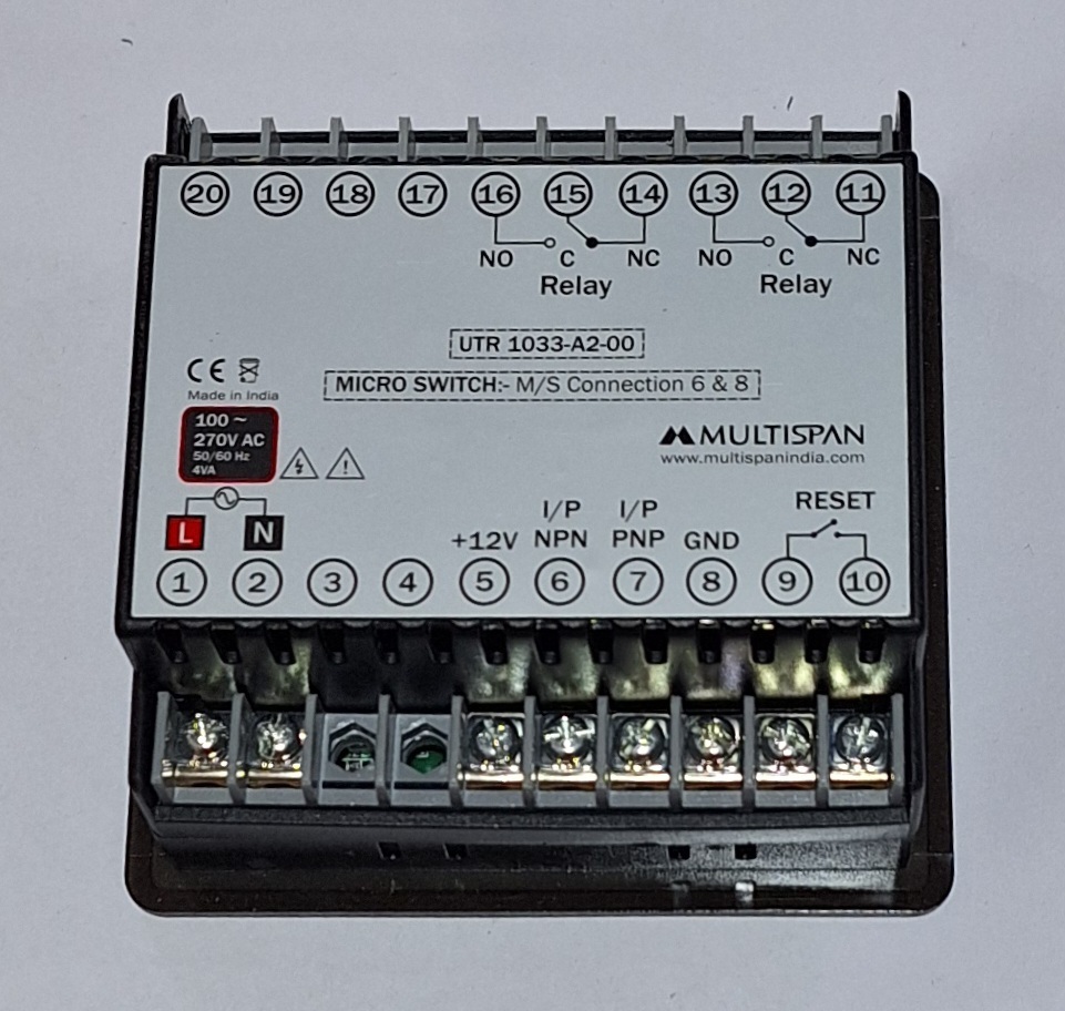 Multispan Utt1033 - Color: Grey/black
