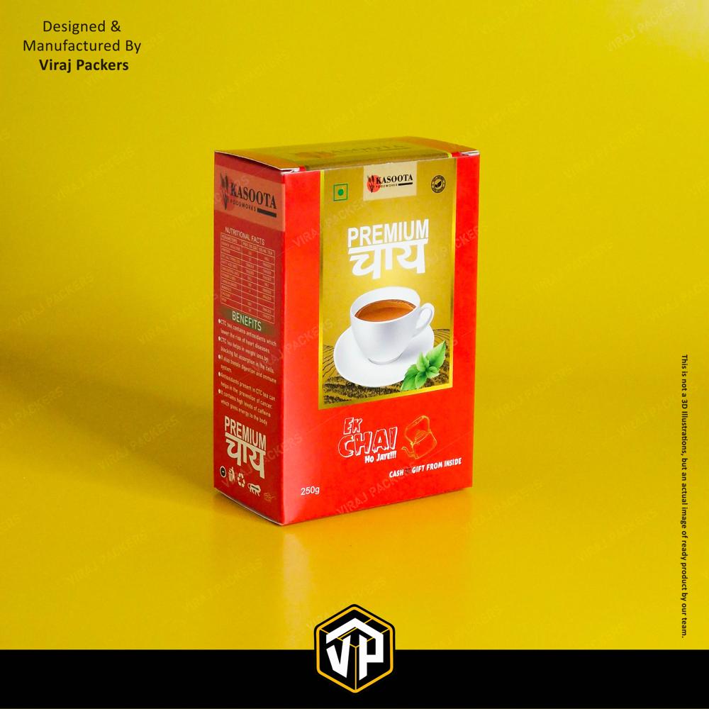 DESIGNER TEA PACKAGING BOXES