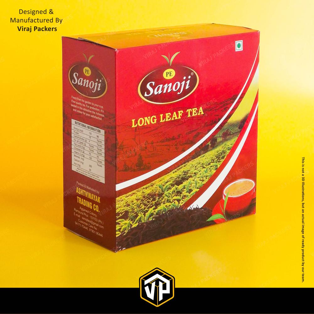 PACKAGING BOX OF TEA