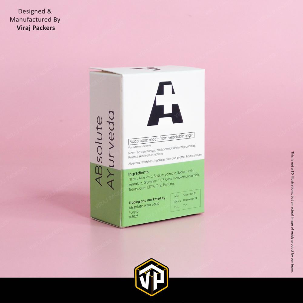 Customize Soap Boxes - Finishing: Glossy Lamination