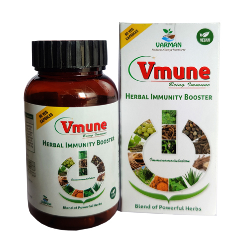 Vmune Herbal Immunity Booster Capsule - Age Group: For Adults