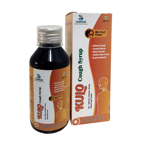 Kulo Herbal Cough Formula Syrup - Age Group: For Infants