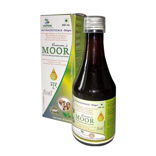 100% Pure Moringa Oleifera Leaf Extract Syrup - Age Group: For Adults