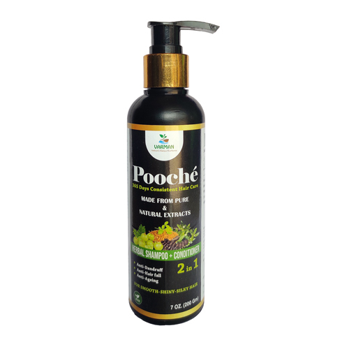 Pooche Herbal Shampoo And Conditioner - Color: Transparent