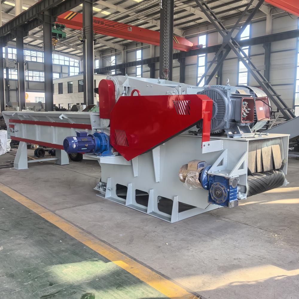 Dual Feed Roller Biomass Crusher With Adjustable Sieve - Wood Residues/board Scrap Processing | Leading Chinese Brand