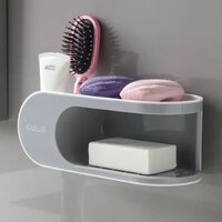 1602 Double layer soap box storage rack