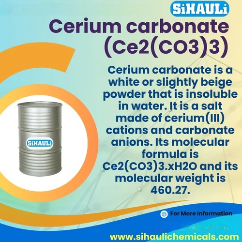 Cerium Carbonate Manufacturers, Suppliers, Exporters From Vasai Mumbai