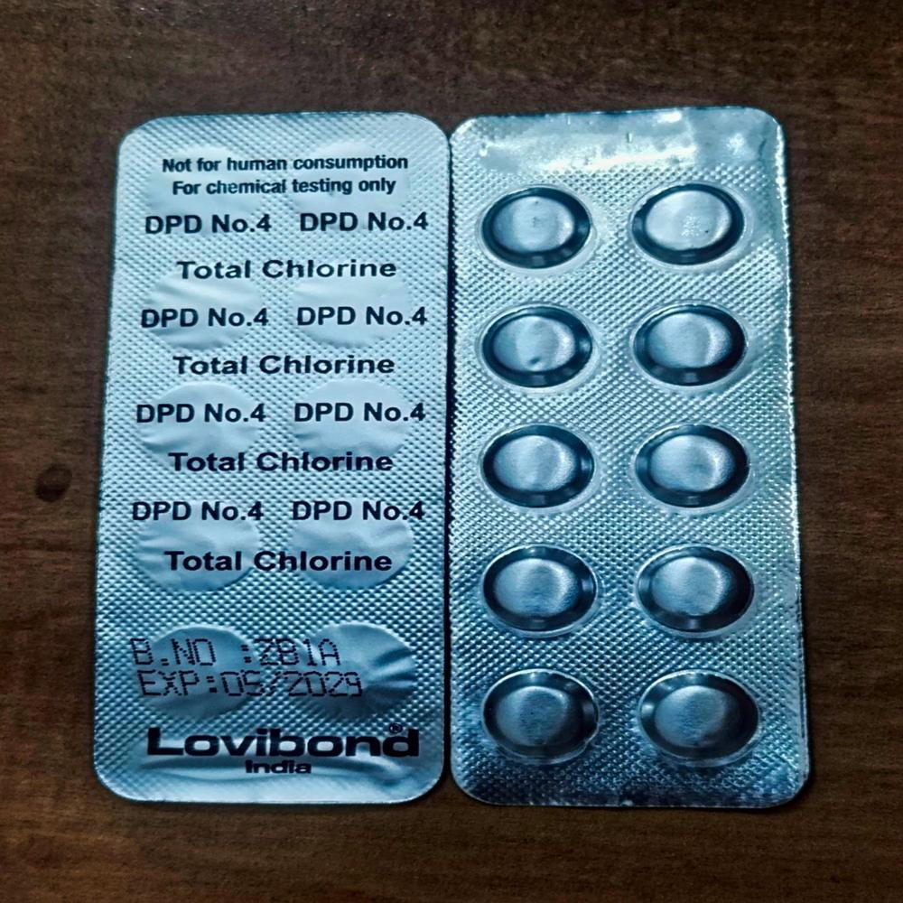 Titration Dpd No 4 Tablets - Grade: Laboratory Grade