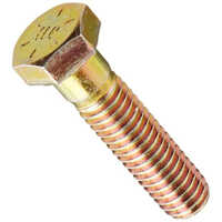 Yellow Zinc Plated Screws - Finish: Polished