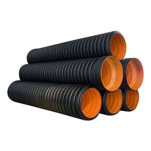 HDPE Double Wall Corrugated Round Pipe