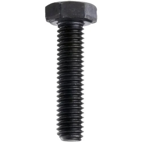 Black Mild Steel Hex Bolt