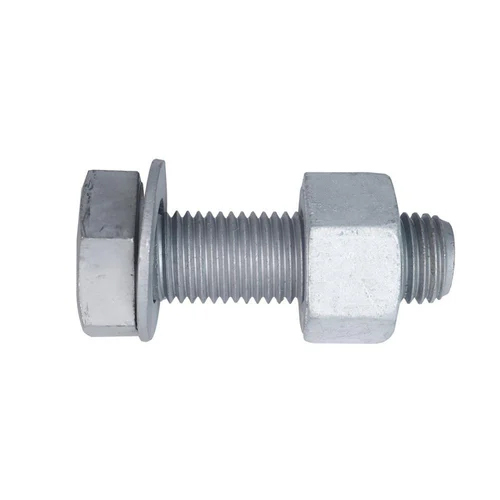 Gi Bolt Nut With 2 Washers