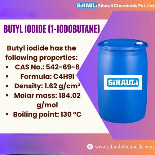 Butyl iodide (1-iodobutane) Manufacturers, Suppliers, Exporters From Vasai