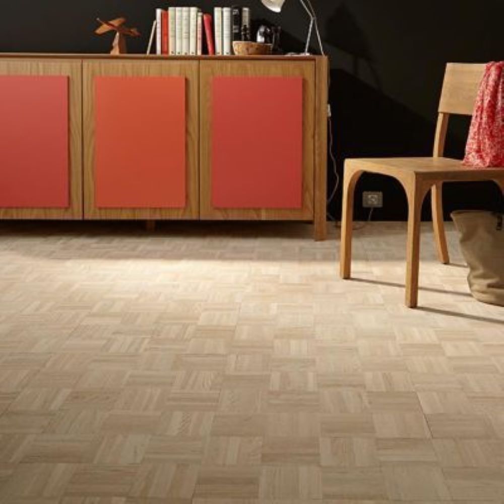 Parquet Engineered Flooring - Color: Light Brown
