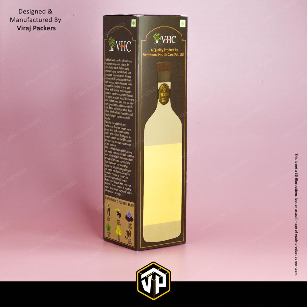 Customize Serum Packaging Boxes - Finishing: Glossy Lamination