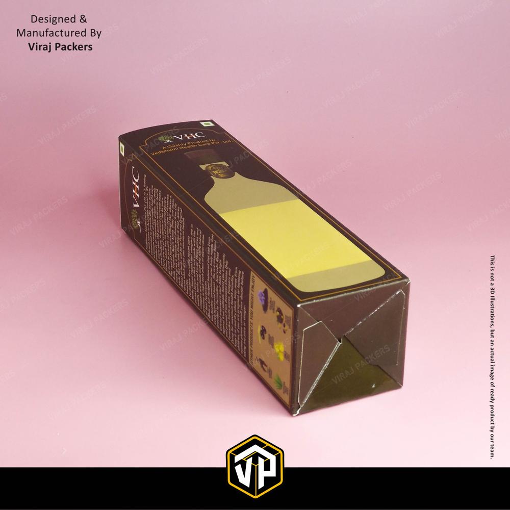 Customize Serum Packaging Boxes - Finishing: Glossy Lamination