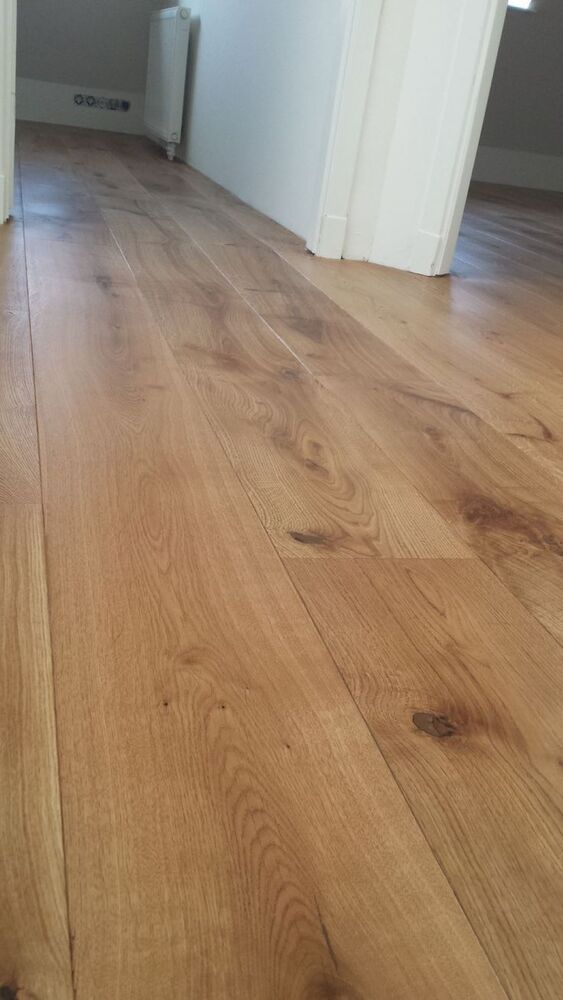 Straight Plank Pattern Engineered Flooring - Color: Light Brown