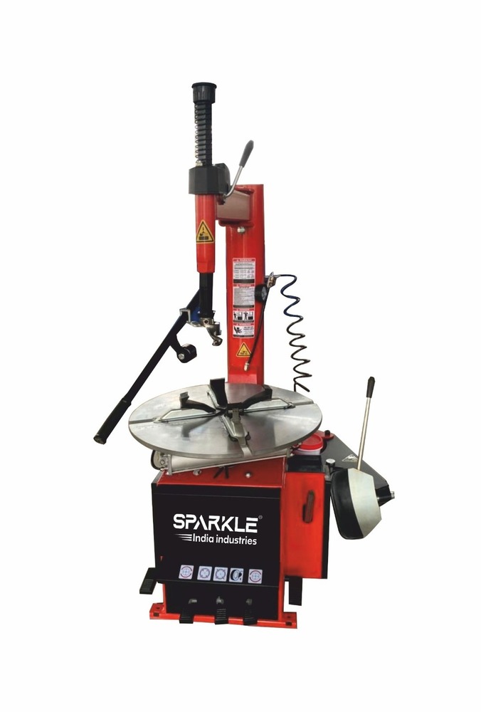 Semi-automatic Tyre Changing Machine Warranty: 1 Year