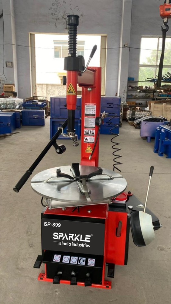 Semi-automatic Tyre Changing Machine Warranty: 1 Year
