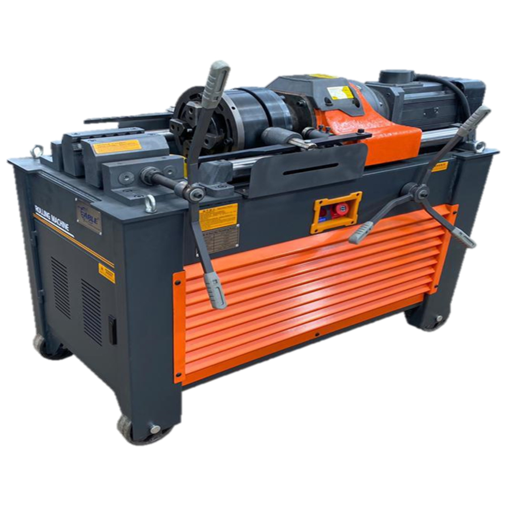 Orange SMT-40 Bar Threading Machine. SENSOR TYPE Eco Model 2 Set Roller