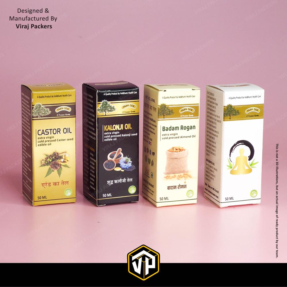 Designer Box Of Serum - Finishing: Glossy Lamination