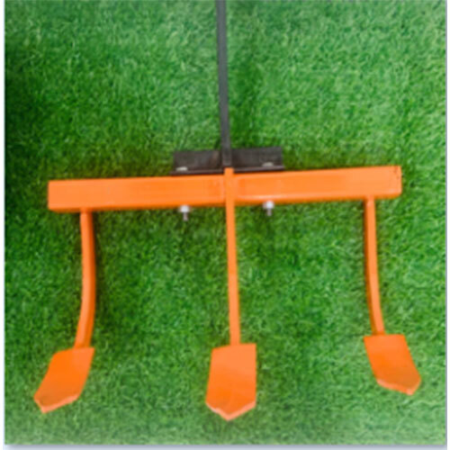 Fix Cultivator Attachment For 7 & 9 Hp Power Tiller - Color: Orange