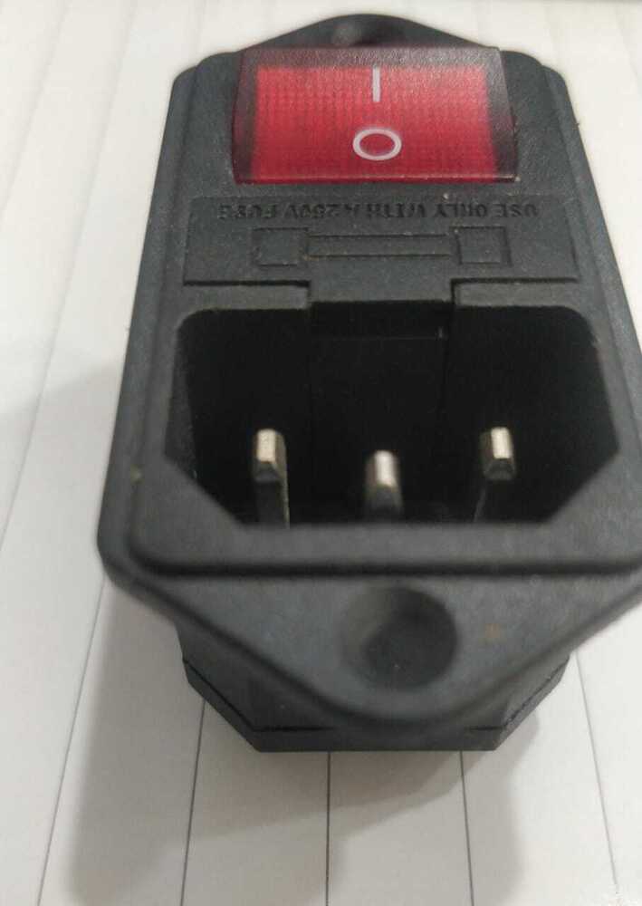AC-04 SOCKET WITH UPS SWITCH FUSE